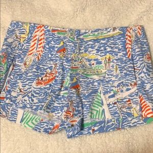 Lilly Pulitzer Sailboat Shorts